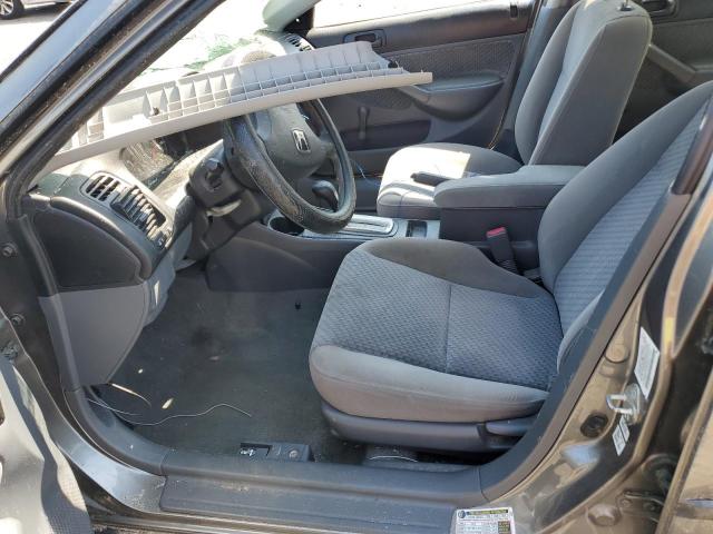 2HGES16305H631472 - 2005 HONDA CIVIC DX VP GRAY photo 7
