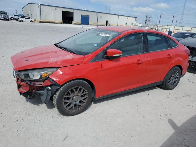 1FADP3F24GL272587 - 2016 FORD FOCUS SE RED photo 1