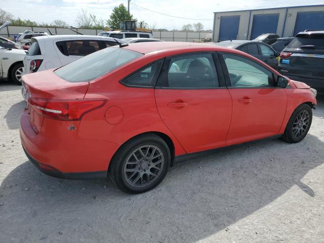 1FADP3F24GL272587 - 2016 FORD FOCUS SE RED photo 3