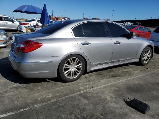 KMHGC4DD4CU194146 - 2012 HYUNDAI GENESIS 3.8L SILVER photo 3