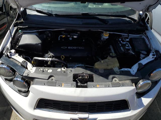 1G1JB5SH5C4167233 - 2012 CHEVROLET SONIC LS თეთრი ფოტო 11