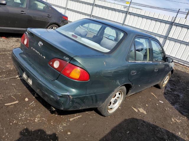 1NXBR12E61Z474246 - 2001 TOYOTA COROLLA CE GREEN photo 3