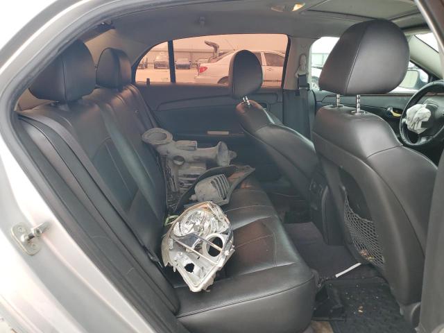 1G1ZE5E11BF106294 - 2011 CHEVROLET MALIBU LTZ ვერცხლისფერი ფოტო 10