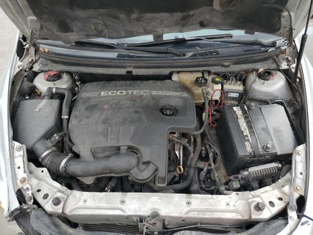 1G1ZE5E11BF106294 - 2011 CHEVROLET MALIBU LTZ ვერცხლისფერი ფოტო 11