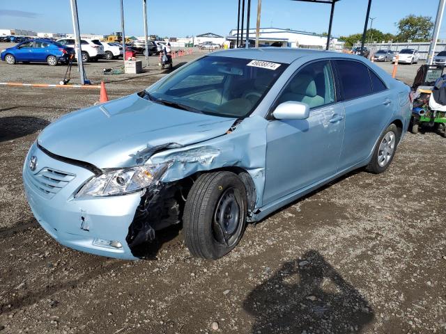 4T1BE46K89U842127 - 2009 TOYOTA CAMRY BASE BLUE photo 1