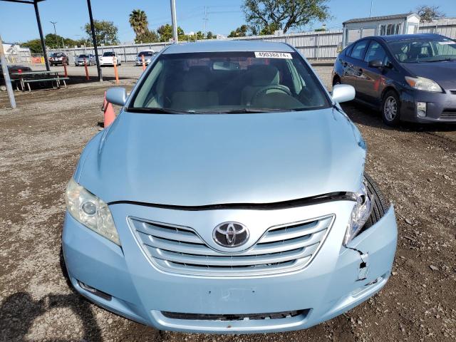 4T1BE46K89U842127 - 2009 TOYOTA CAMRY BASE BLUE photo 5