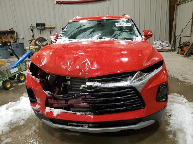 3GNKBGRS6KS687990 - 2019 CHEVROLET BLAZER 2LT RED photo 5