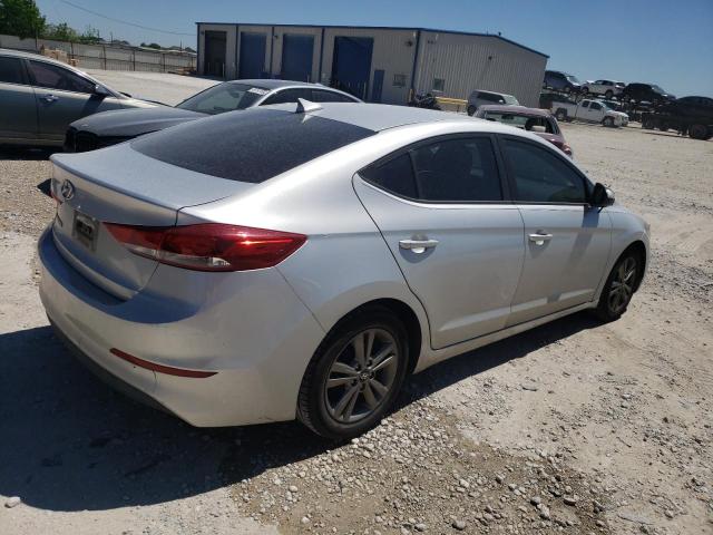 5NPD84LF3HH095377 - 2017 HYUNDAI ELANTRA SE SILVER photo 3