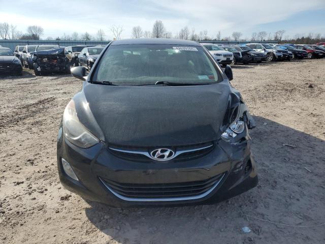 KMHDH4AE2CU370533 - 2012 HYUNDAI ELANTRA GLS BLACK photo 5