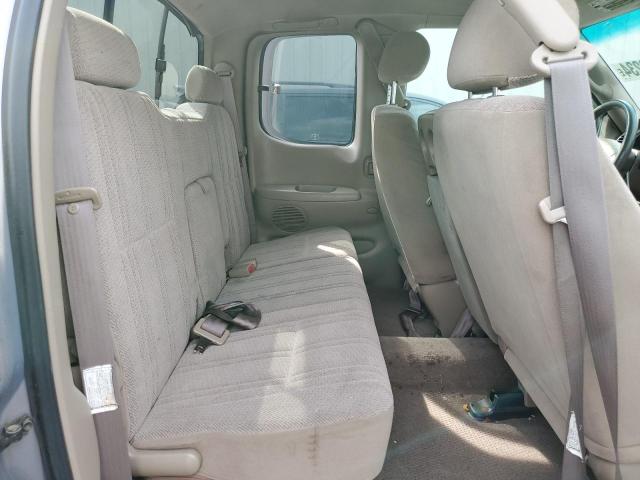 5TBRT3413YS121058 - 2000 TOYOTA TUNDRA ACCESS CAB ნაცრისფერი ფოტო 10