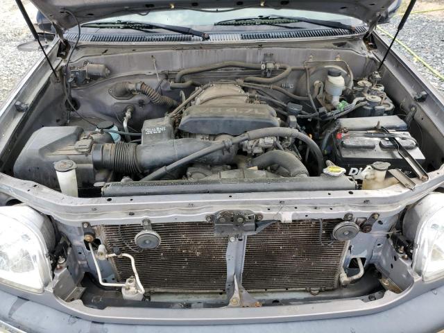 5TBRT3413YS121058 - 2000 TOYOTA TUNDRA ACCESS CAB ნაცრისფერი ფოტო 11