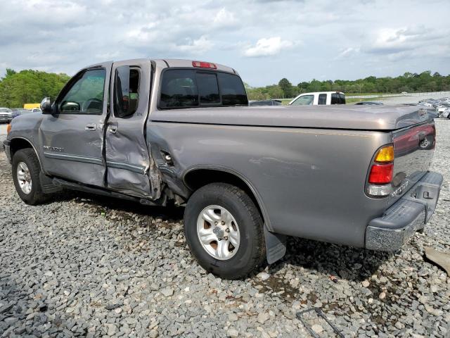 5TBRT3413YS121058 - 2000 TOYOTA TUNDRA ACCESS CAB ნაცრისფერი ფოტო 2