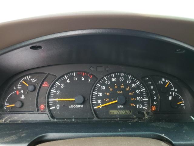 5TBRT3413YS121058 - 2000 TOYOTA TUNDRA ACCESS CAB ნაცრისფერი ფოტო 9