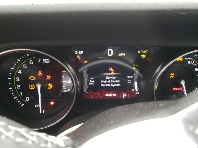 1C4JJXP61MW868399 - 2021 JEEP WRANGLER U SAHARA 4XE WHITE photo 9