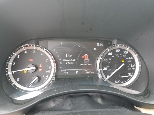 5TDGZRAH1NS540443 - 2022 TOYOTA HIGHLANDER XLE RED photo 9