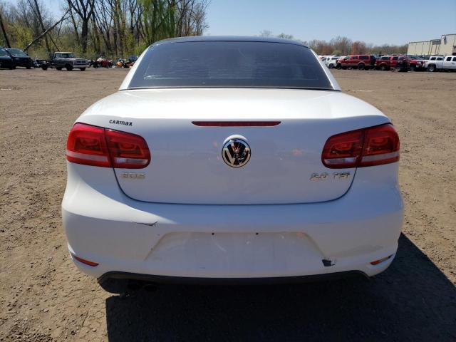 WVWBW7AH4CV001941 - 2012 VOLKSWAGEN EOS KOMFORT WHITE photo 6