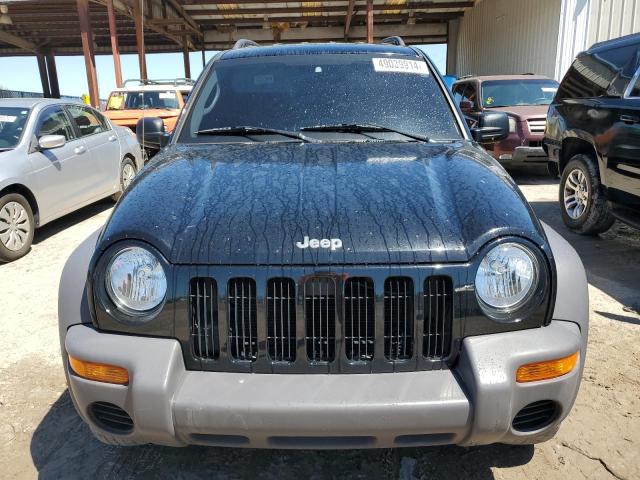 1J4GK48KX4W183670 - 2004 JEEP LIBERTY SPORT BLACK photo 5