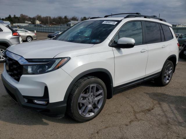 5FNYF8H50PB016520 - 2023 HONDA PASSPORT EXL WHITE photo 1