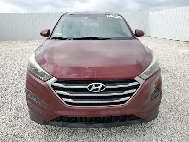 KM8J23A45HU549887 - 2017 HYUNDAI TUCSON SE BURGUNDY photo 5