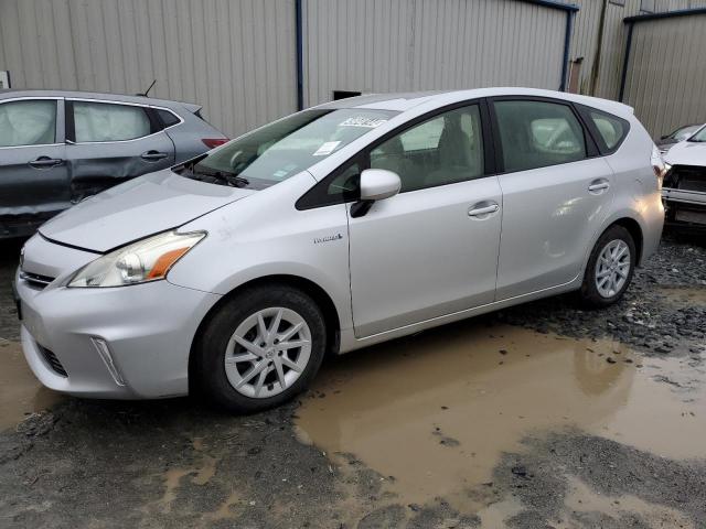 JTDZN3EU7D3256842 - 2013 TOYOTA PRIUS V SILVER photo 1