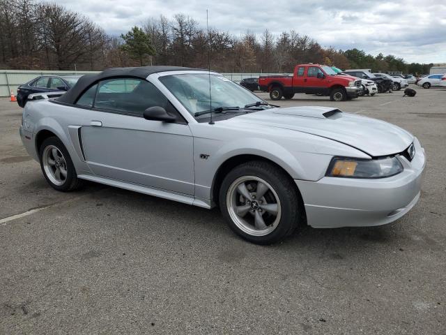 1FAFP45X62F172722 - 2002 FORD MUSTANG GT SILVER photo 4