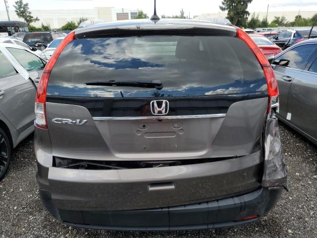 5J6RM3H79CL030920 - 2012 HONDA CR-V EXL GRAY photo 6