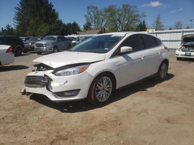 1FADP3N25HL272259 - 2017 FORD FOCUS TITANIUM WHITE photo 1