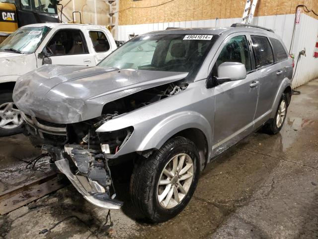 3C4PDDBGXFT700933 - 2015 DODGE JOURNEY SXT SILVER photo 1