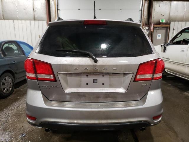 3C4PDDBGXFT700933 - 2015 DODGE JOURNEY SXT SILVER photo 6