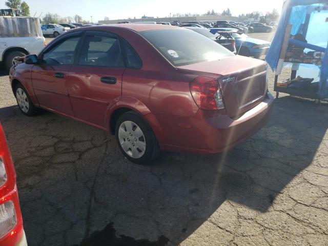 KL5JD56Z76K383112 - 2006 SUZUKI FORENZA MAROON photo 2