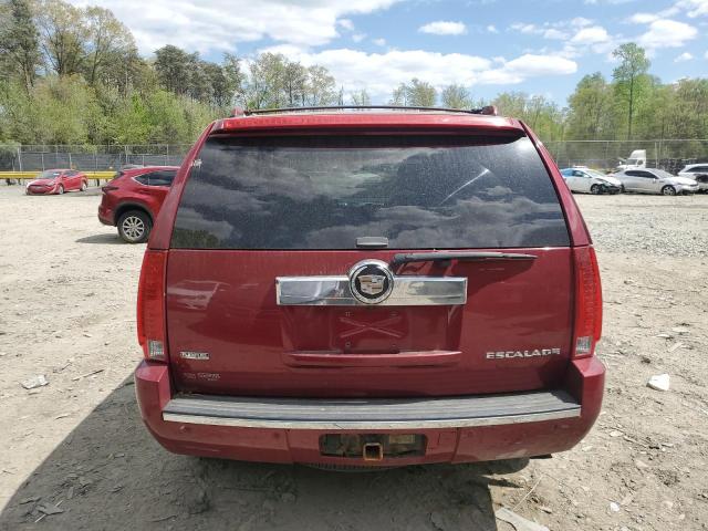 1GYFK23279R169707 - 2009 CADILLAC ESCALADE LUXURY BURGUNDY photo 6