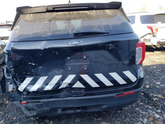 1FM5K8AB2LGA64305 - 2020 FORD EXPLORER POLICE INTERCEPTOR BLACK photo 6