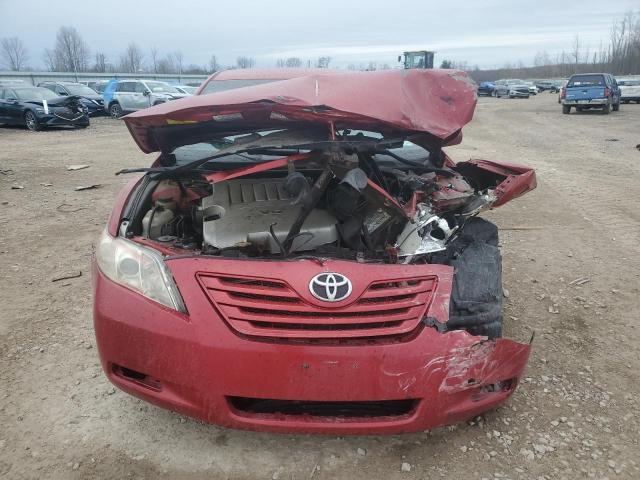 4T1BK46K69U090405 - 2009 TOYOTA CAMRY SE RED photo 5