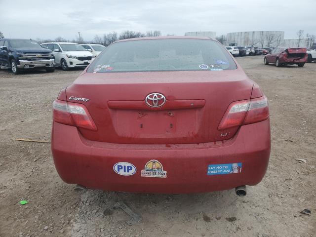 4T1BK46K69U090405 - 2009 TOYOTA CAMRY SE RED photo 6