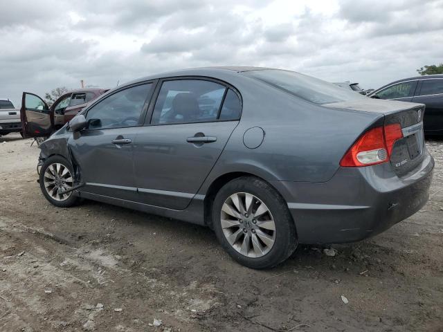 2HGFA1F95AH527162 - 2010 HONDA CIVIC EXL ნაცრისფერი ფოტო 2