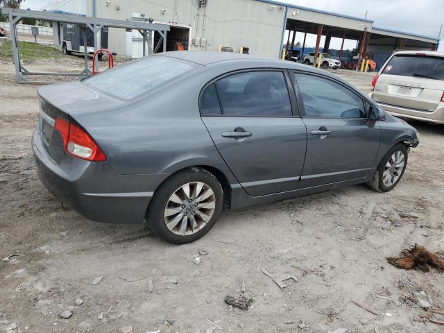 2HGFA1F95AH527162 - 2010 HONDA CIVIC EXL GRAY photo 3