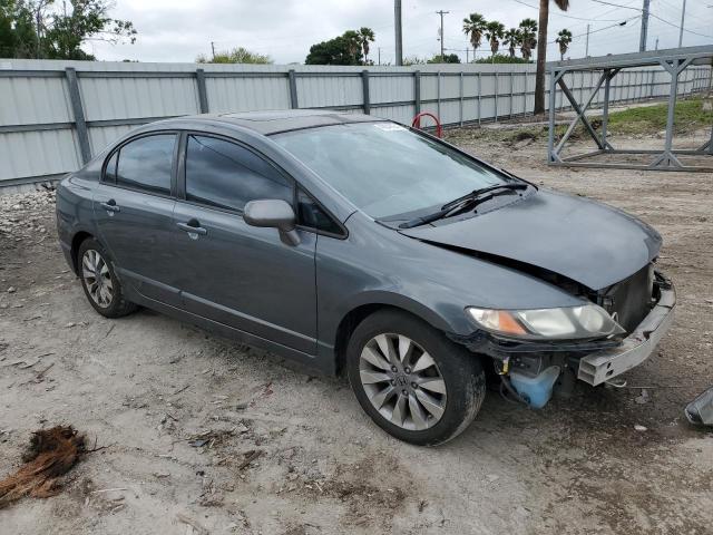 2HGFA1F95AH527162 - 2010 HONDA CIVIC EXL GRAY photo 4