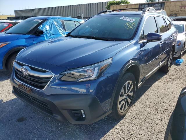 4S4BTAEC9L3268388 - 2020 SUBARU OUTBACK PREMIUM BLUE photo 1