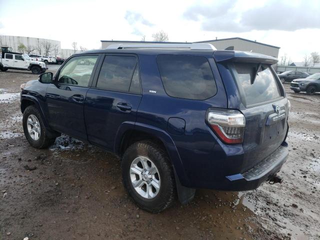 JTEBU5JR5J5539303 - 2018 TOYOTA 4RUNNER SR5/SR5 PREMIUM BLUE photo 2