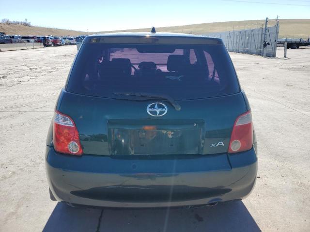 JTKKT624065006386 - 2006 TOYOTA SCION XA TEAL photo 6