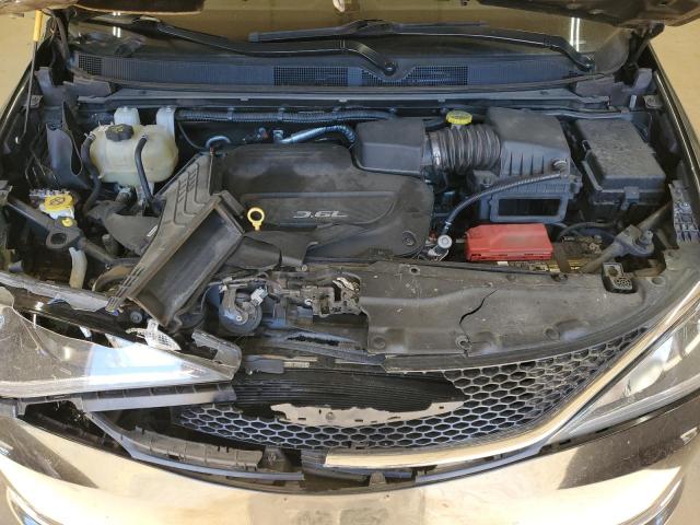 2C4RC1BG3HR654135 - 2017 CHRYSLER PACIFICA TOURING L BLACK photo 12