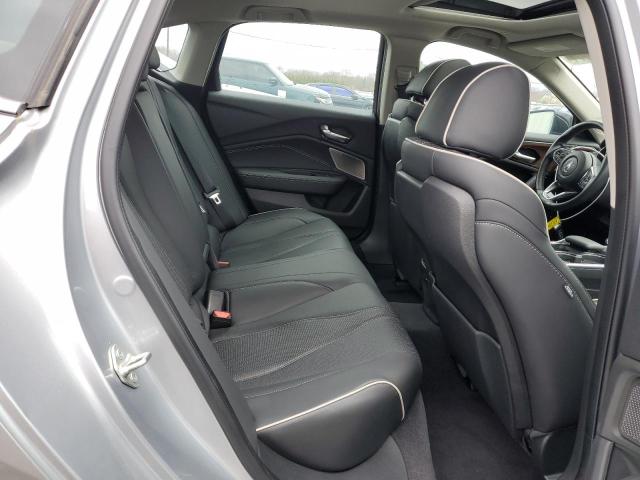 19UUB6F68MA001523 - 2021 ACURA TLX ADVANCE ვერცხლისფერი ფოტო 10