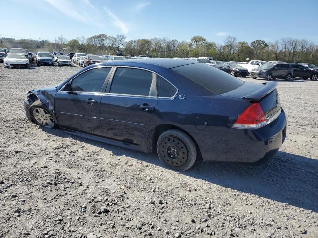 2G1WT57N991310352 - 2009 CHEVROLET IMPALA 1LT BLUE photo 2