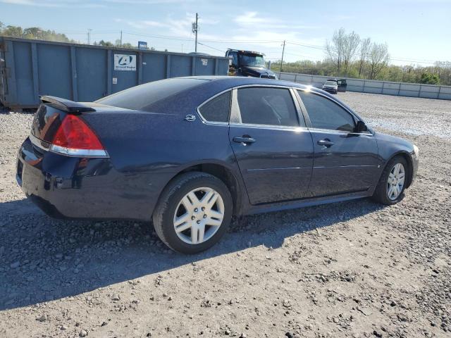 2G1WT57N991310352 - 2009 CHEVROLET IMPALA 1LT BLUE photo 3