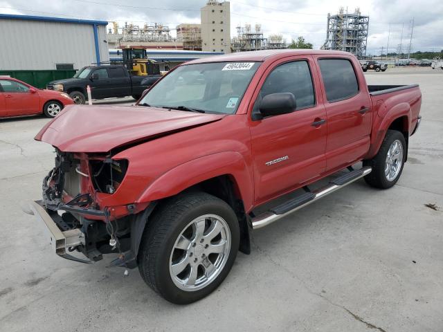 5TFJU4GN8BX008567 - 2011 TOYOTA TACOMA DOUBLE CAB PRERUNNER RED photo 1