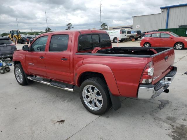 5TFJU4GN8BX008567 - 2011 TOYOTA TACOMA DOUBLE CAB PRERUNNER RED photo 2