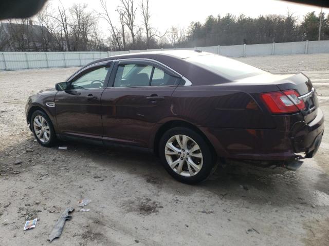 1FAHP2EW3BG147274 - 2011 FORD TAURUS SEL BURGUNDY photo 2