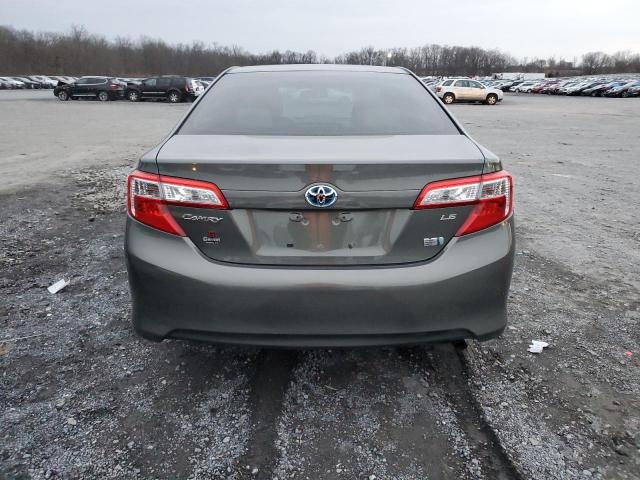 4T1BD1FK9DU076094 - 2013 TOYOTA CAMRY HYBRID GRAY photo 6