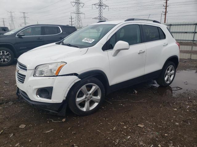 3GNCJTSB8FL171544 - 2015 CHEVROLET TRAX LTZ WHITE photo 1