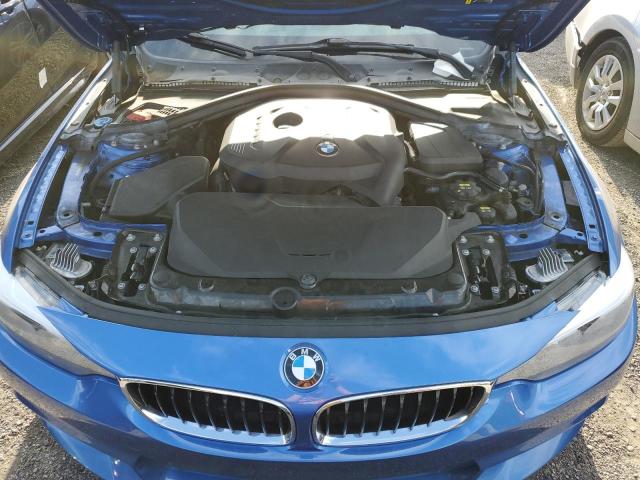 WBA4J1C54JBG75917 - 2018 BMW 430I GRAN COUPE BLUE photo 11